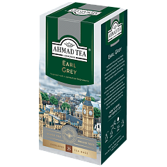 969i Чай Эрл Грей с ароматом бергамота, р/п  с ярлыком 25х2,0г в фольге